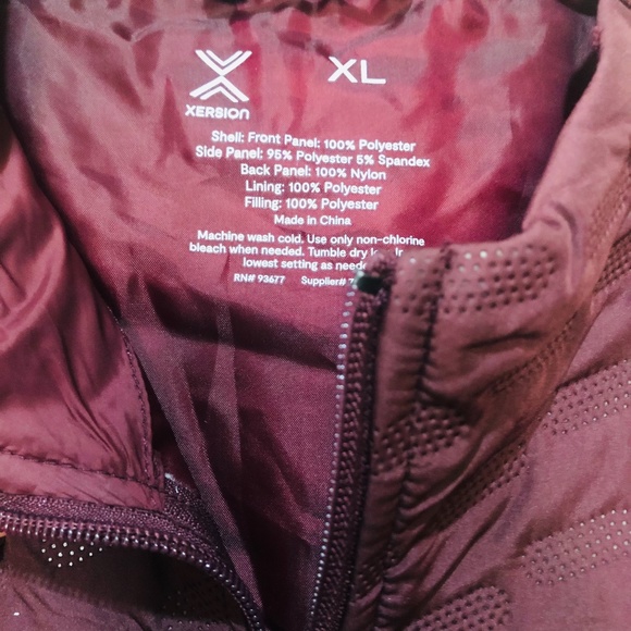 XERSION Vest Size XL Zip Winter Quilted Cabincore Outdoor - Picture 6 of 9